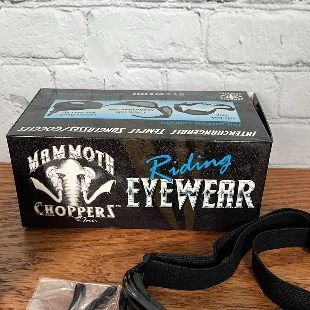 Mammoth Choppers Interchangeable Riding Sunglasses Goggles